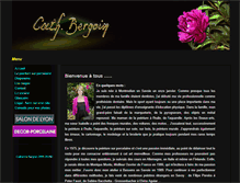 Tablet Screenshot of catherine-bergoin.com